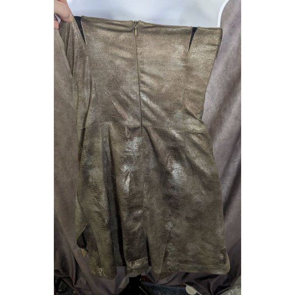 Kimikal Metallic Snake Gemmed Apocalypse Aesthetic Bodycon Dress - Picture 15 of 16